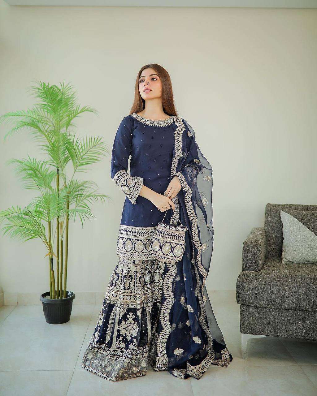 LC 1168  SHARARA SUIT