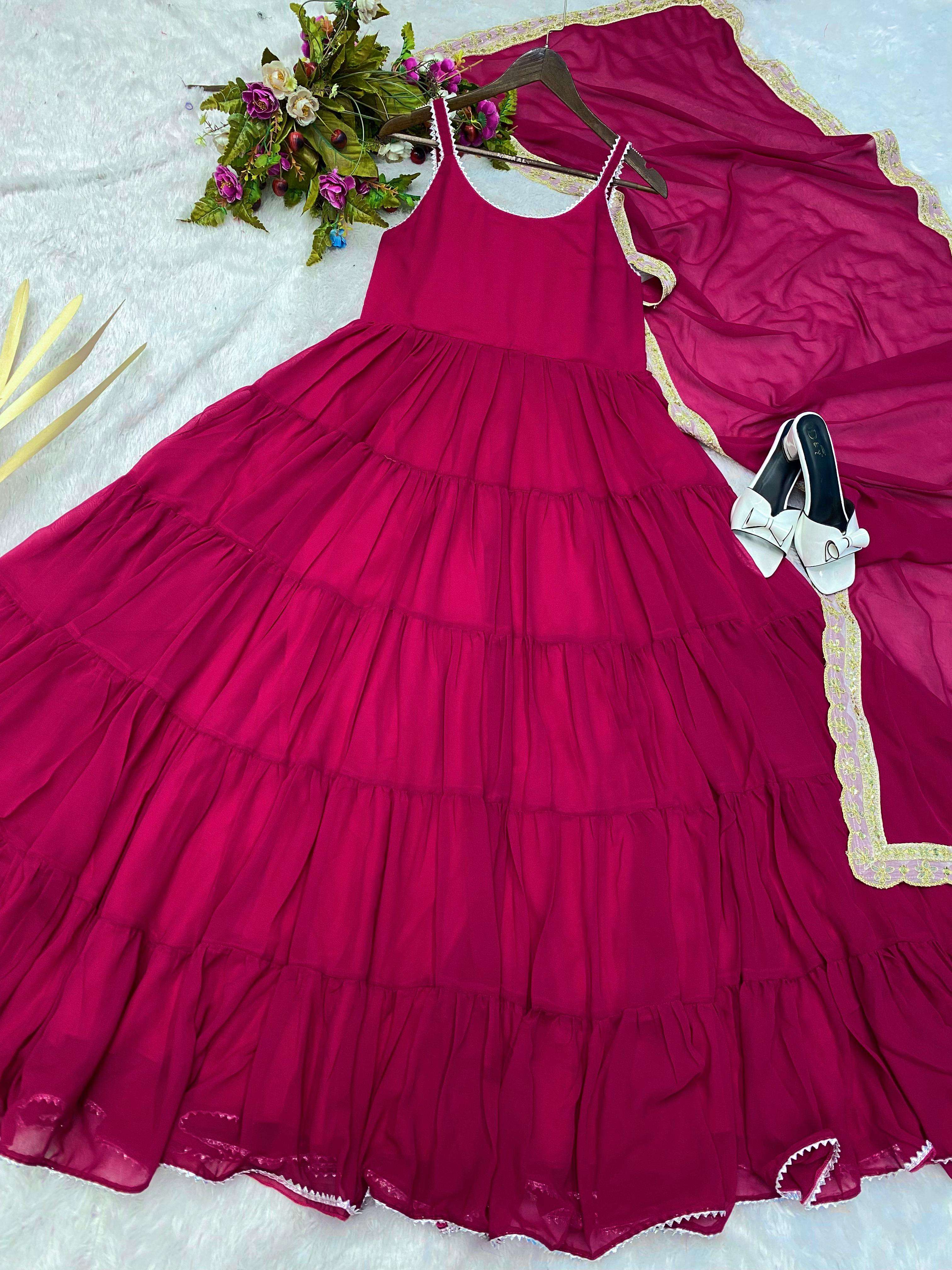 LG 1800 GOWN DUPATTA