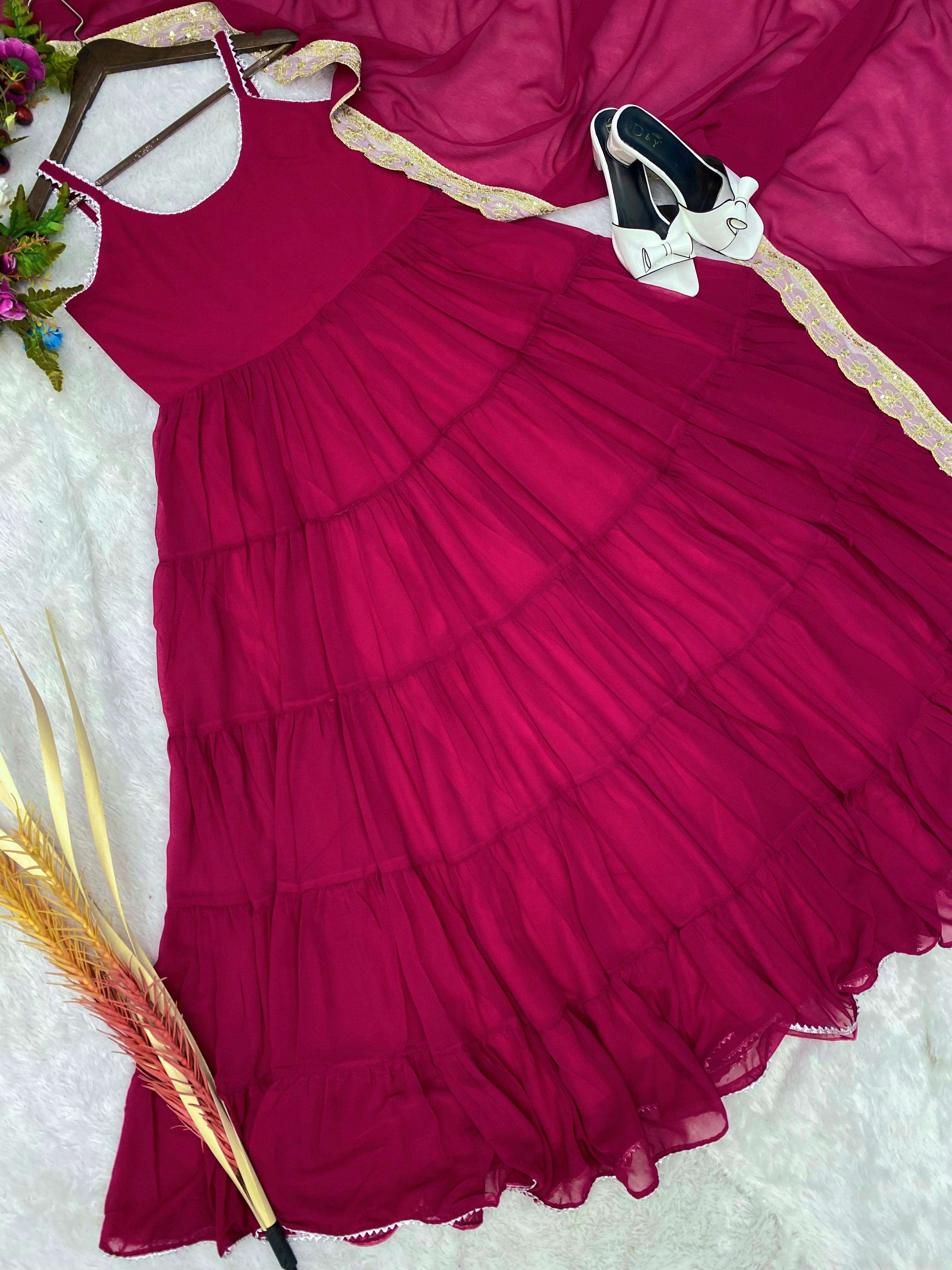 LG 1800 GOWN DUPATTA