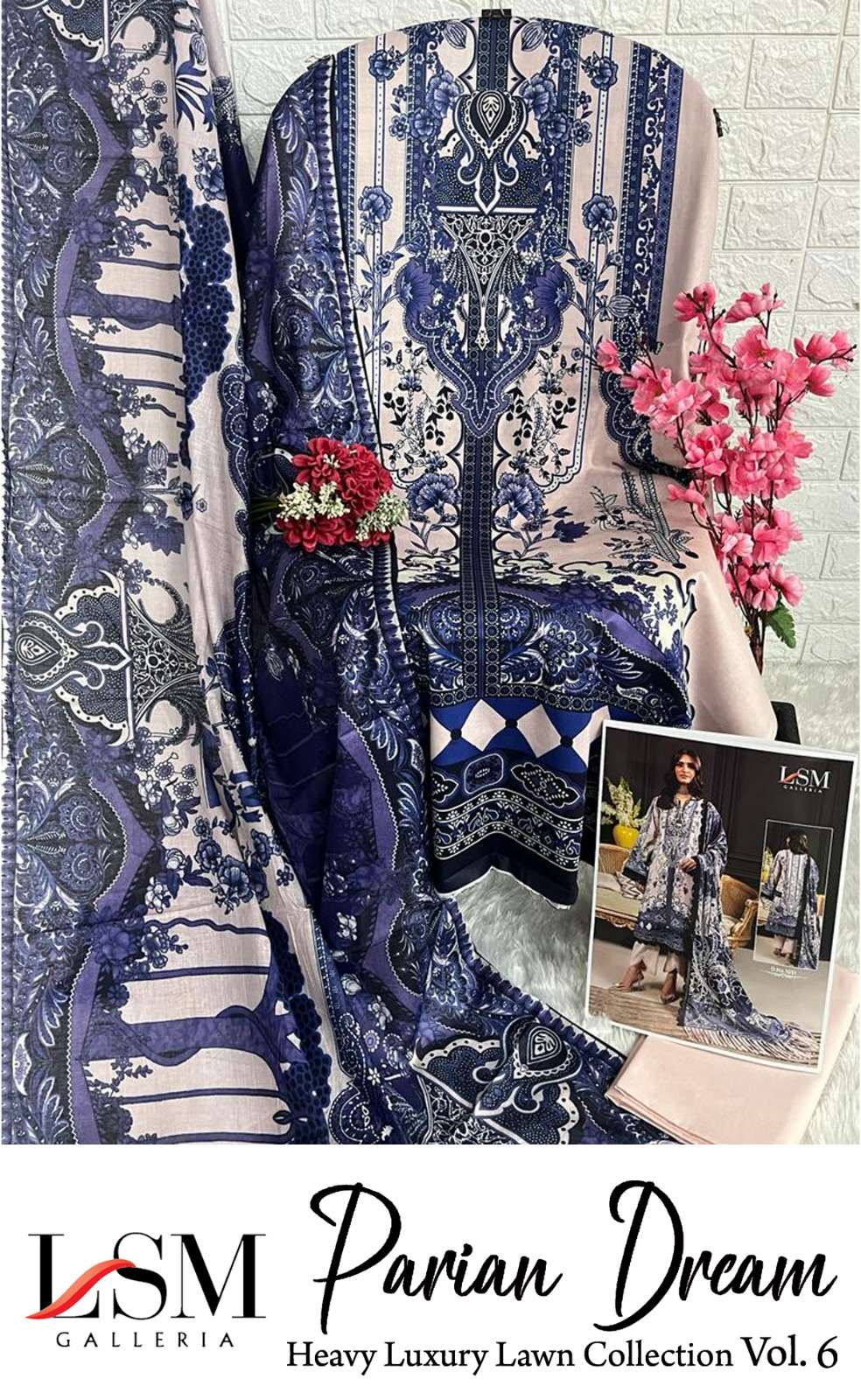 LSM GALLERIA PARIAN DREAM VOL 6 DIGITAL PRINT SUIT