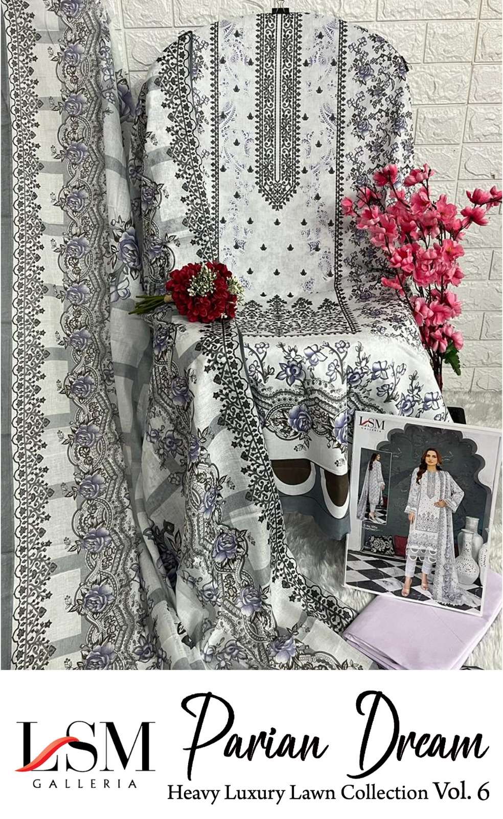 LSM GALLERIA PARIAN DREAM VOL 6 DIGITAL PRINT SUIT