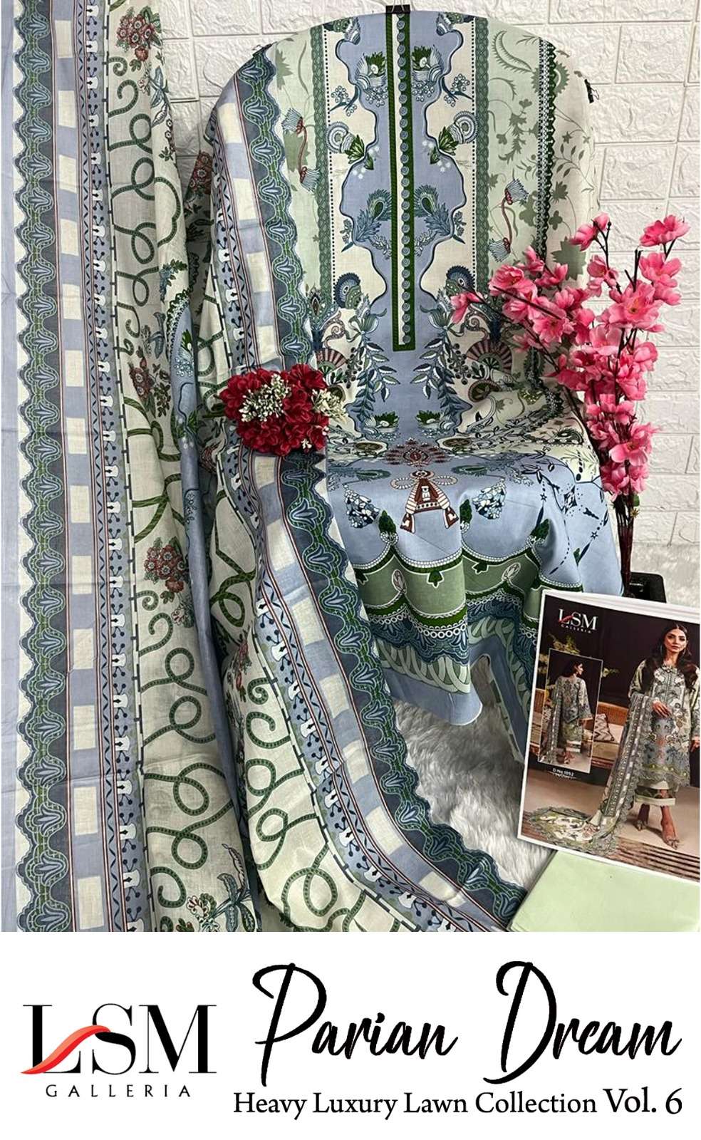 LSM GALLERIA PARIAN DREAM VOL 6 DIGITAL PRINT SUIT