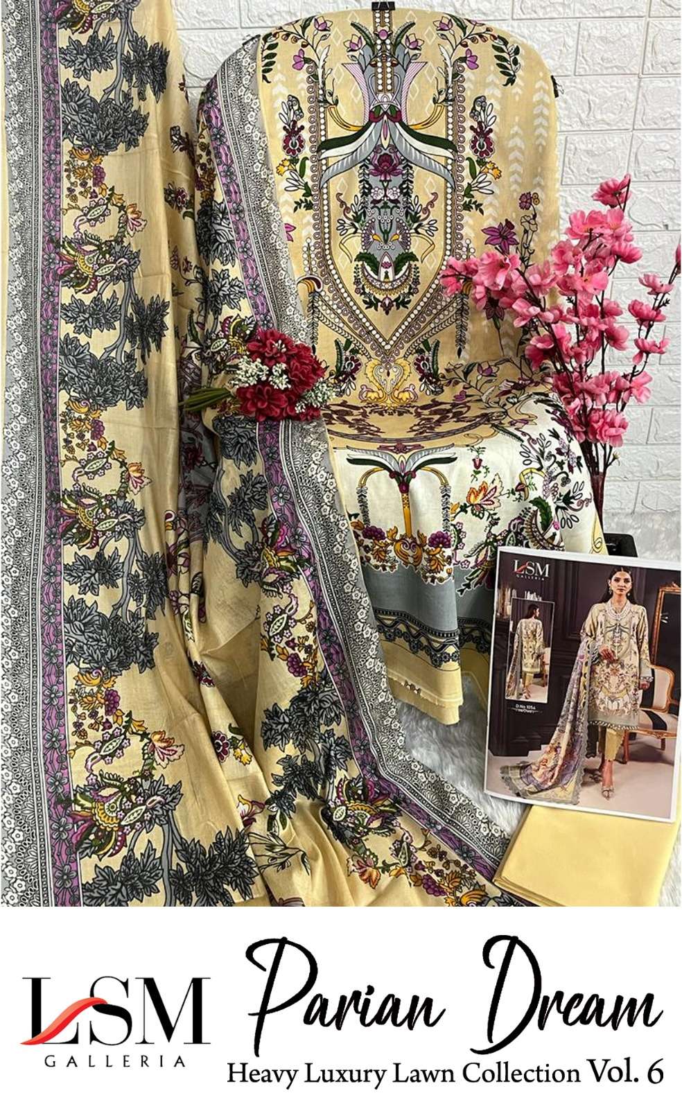 LSM GALLERIA PARIAN DREAM VOL 6 DIGITAL PRINT SUIT