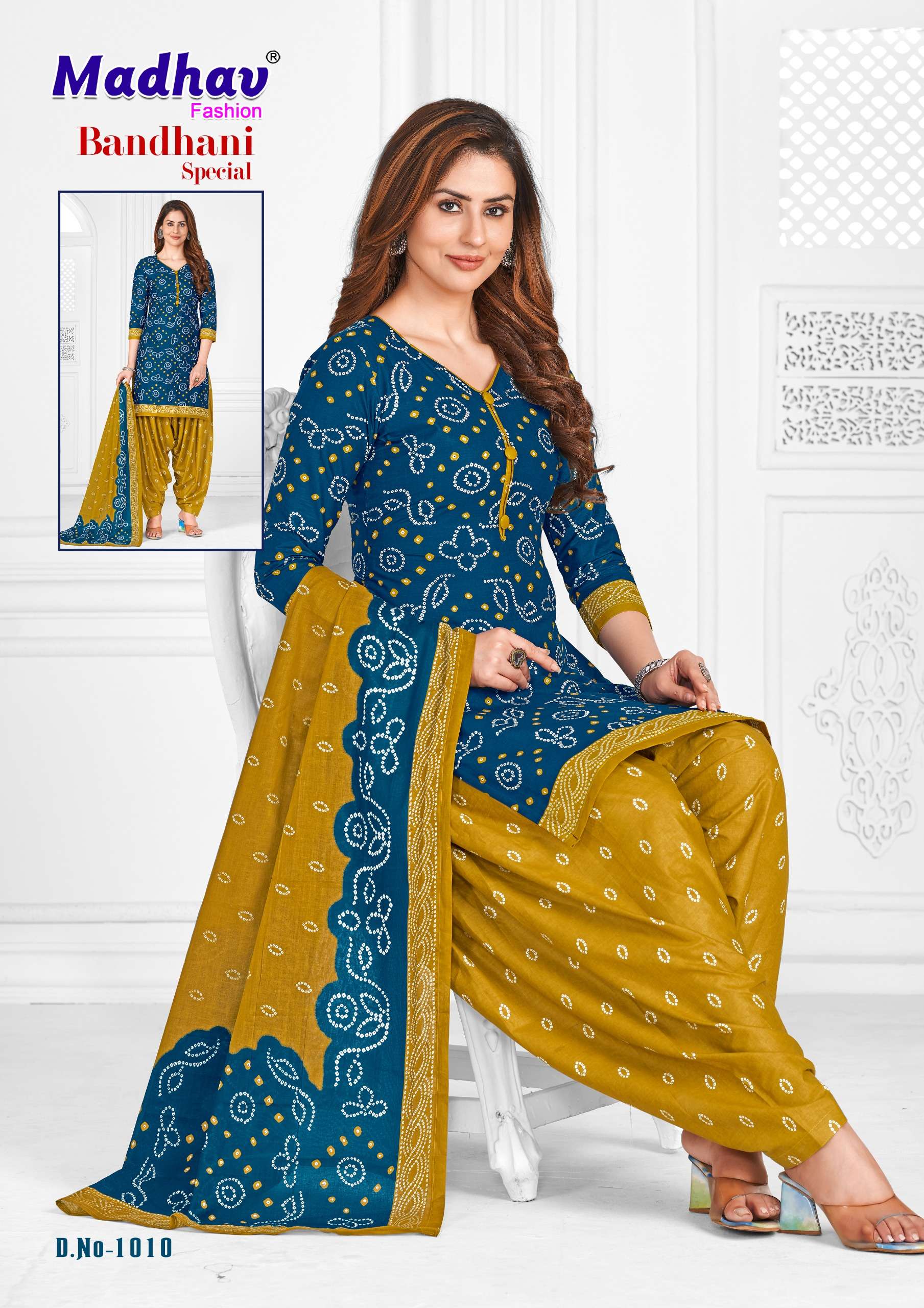 MADHAV FASHION BANDHANI SPECIAL VOL 1 PATIYALA DRESS