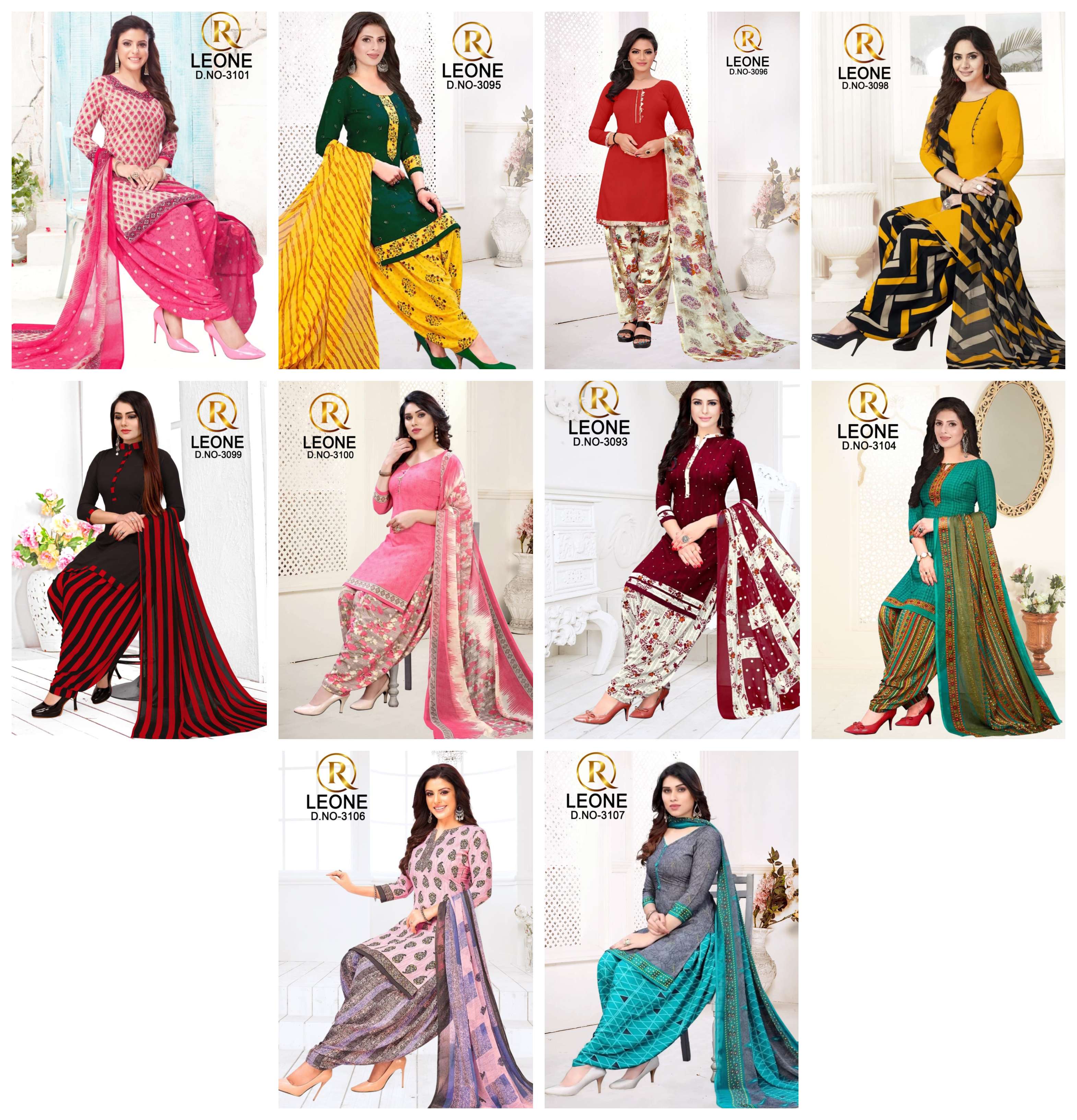 MF DRESS MATERIAL VOL 4 LOW RANGE DRESS