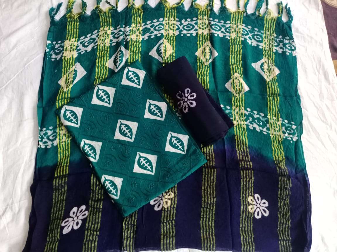 MF RAYON BATIK DRESS MATERIALS