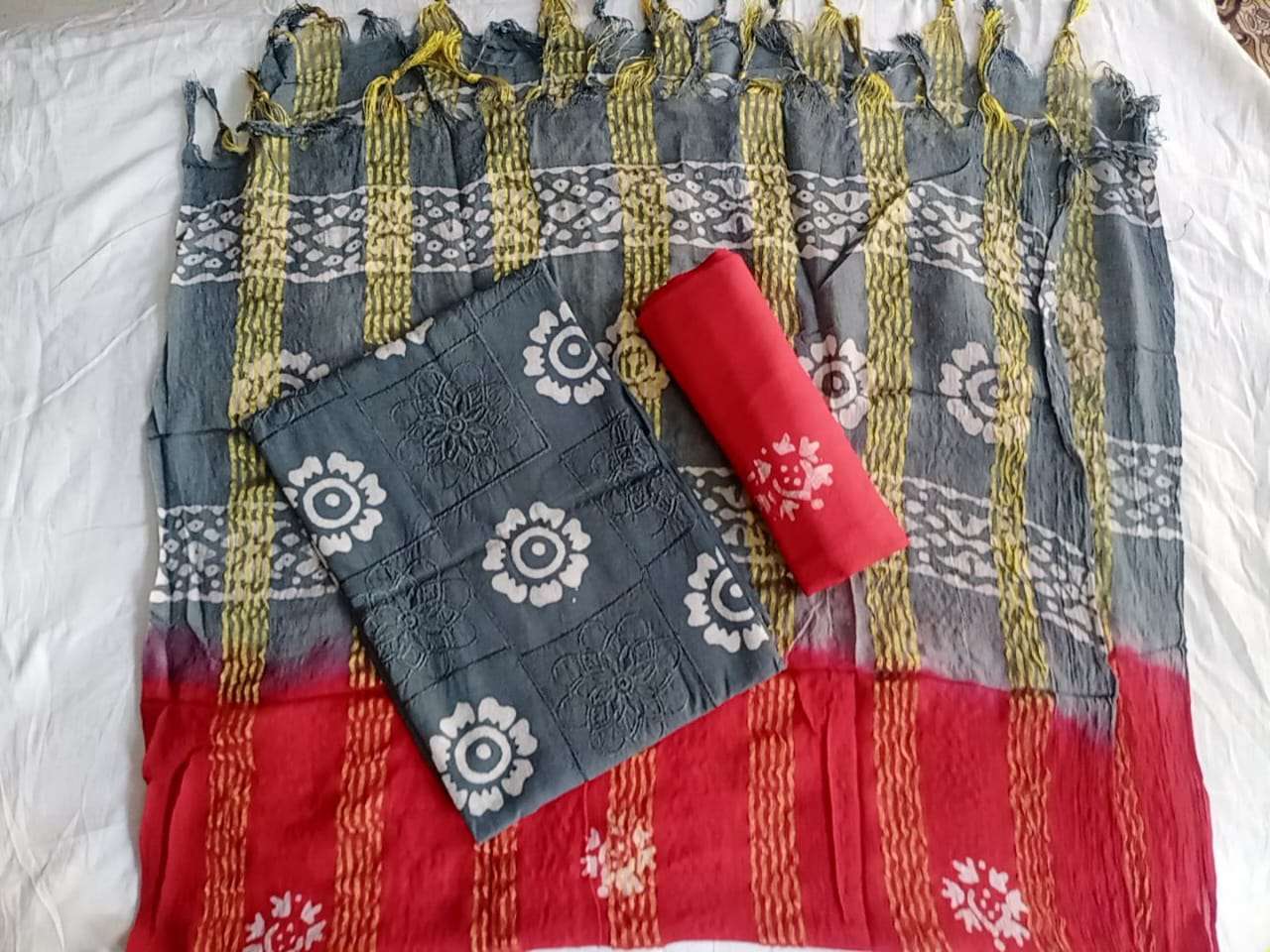 MF RAYON BATIK DRESS MATERIALS