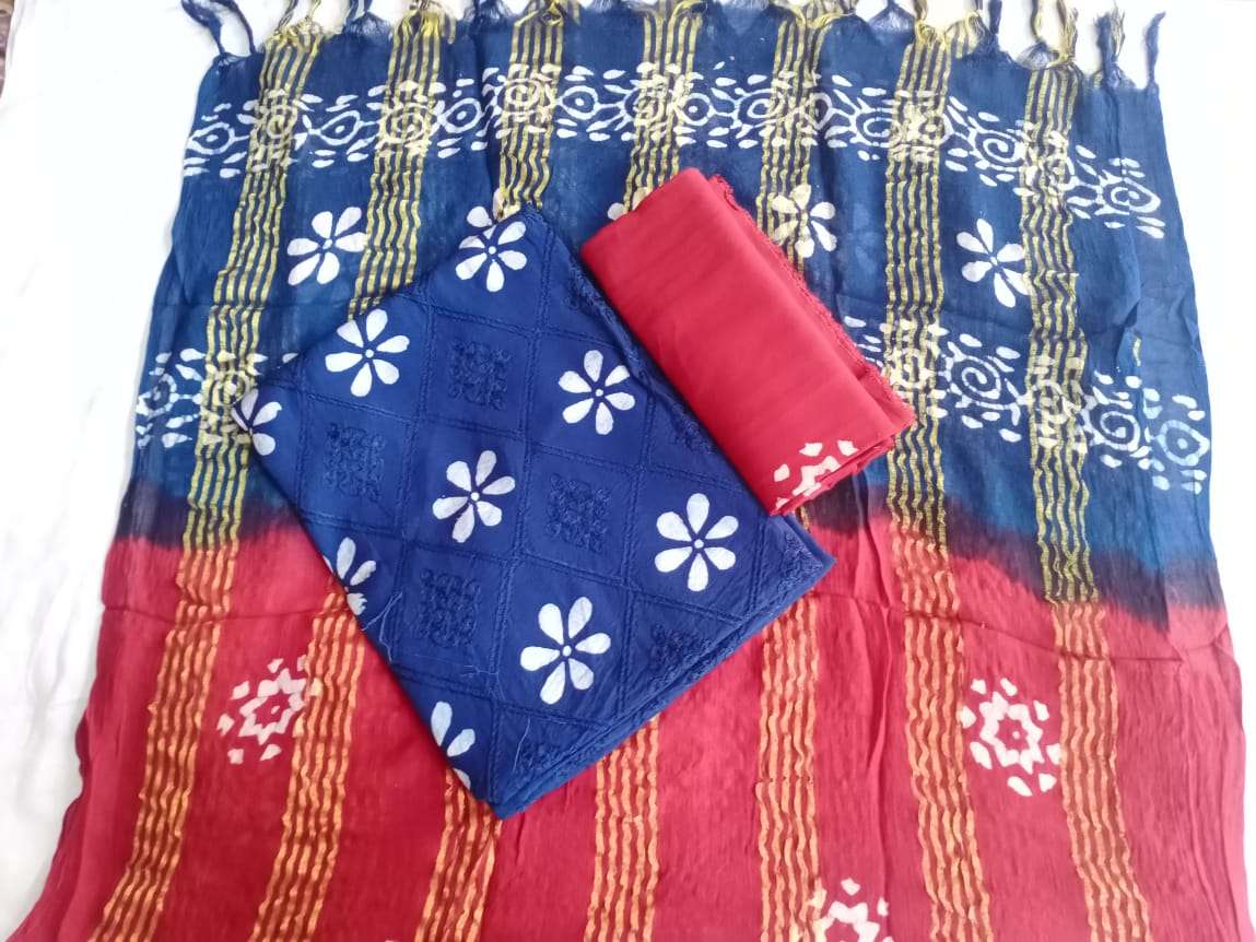 MF RAYON BATIK DRESS MATERIALS