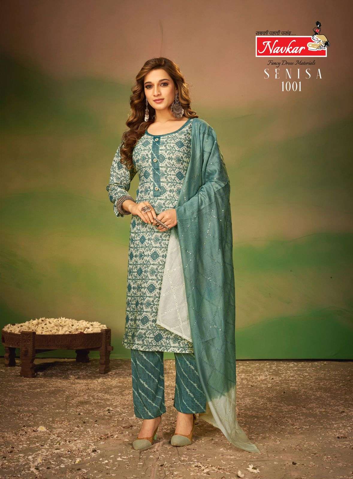 NAVKAR SENISA VOL 1 KURTI COMBO SET 