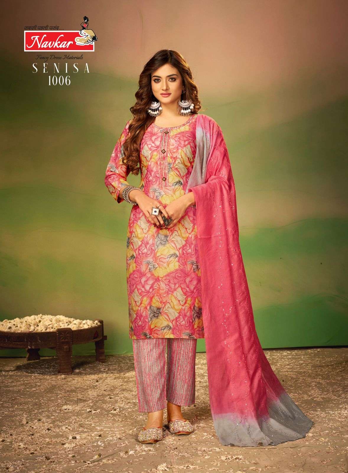 NAVKAR SENISA VOL 1 KURTI COMBO SET 