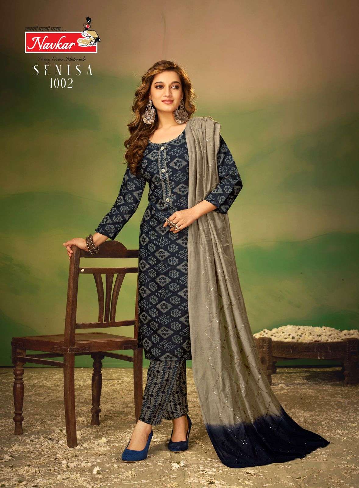 NAVKAR SENISA VOL 1 KURTI COMBO SET 