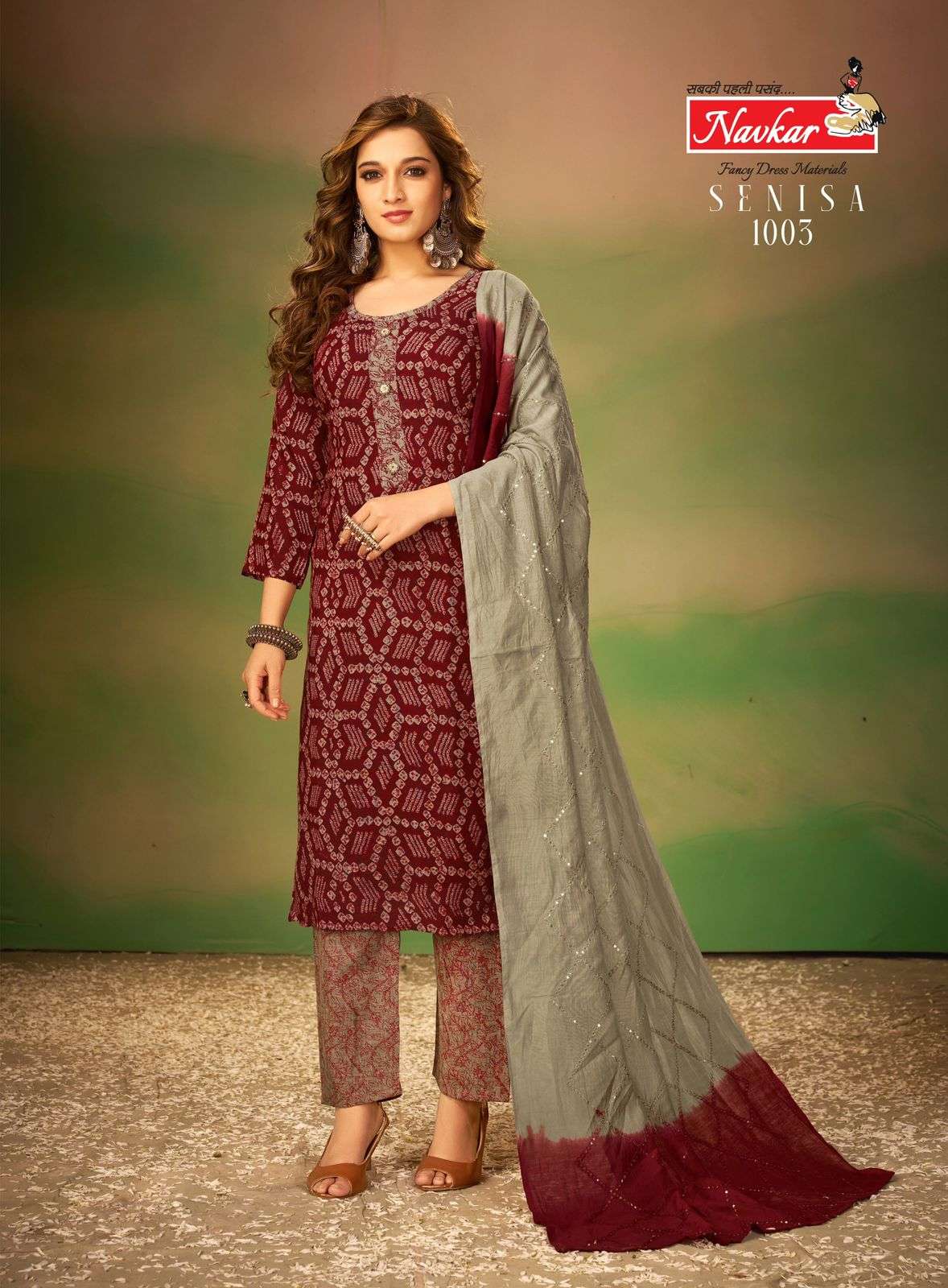 NAVKAR SENISA VOL 1 KURTI COMBO SET 