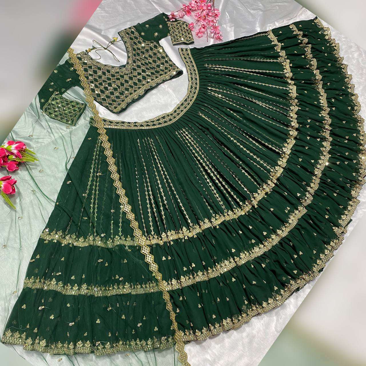 NF 1052 LEHENGA CHOLI