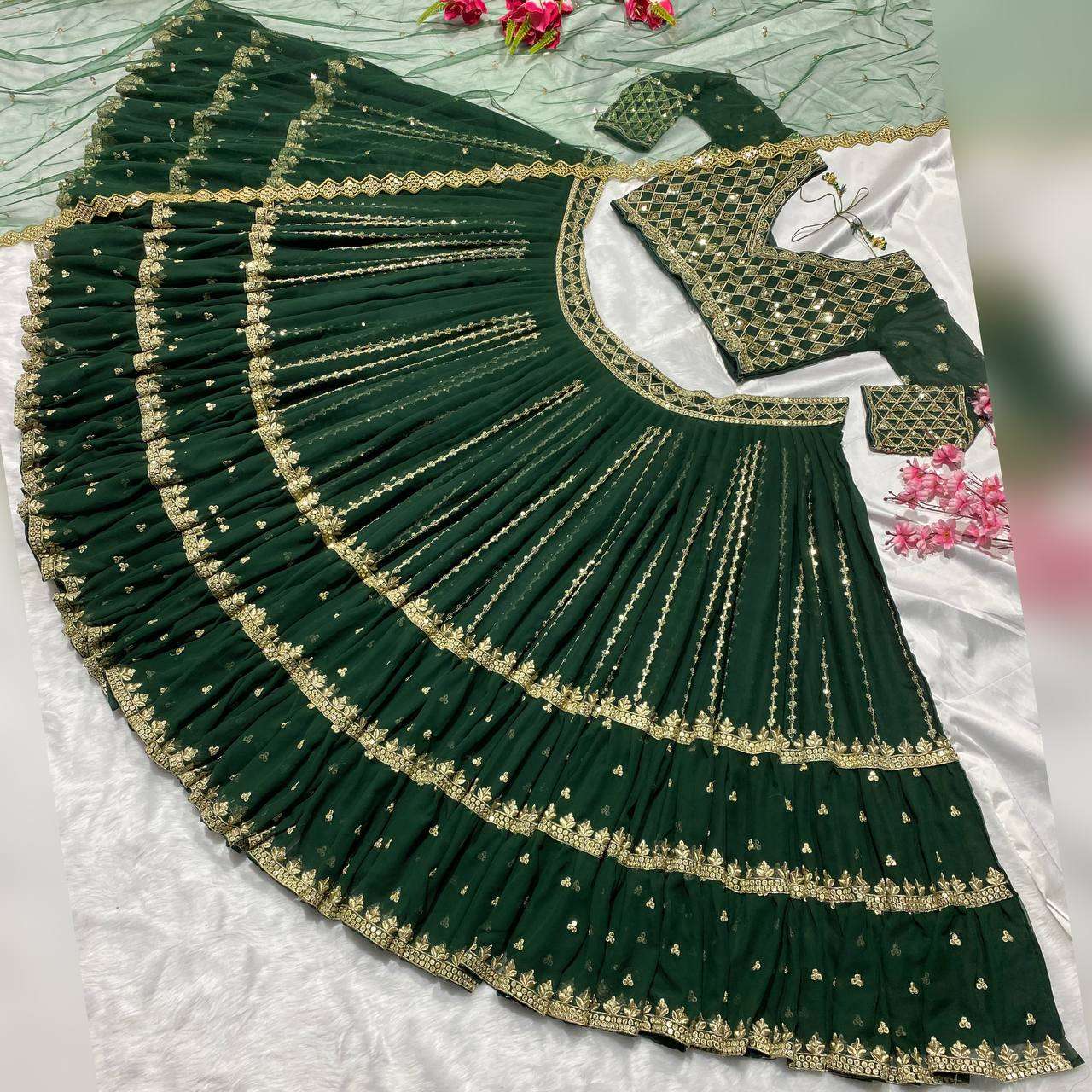 NF 1052 LEHENGA CHOLI