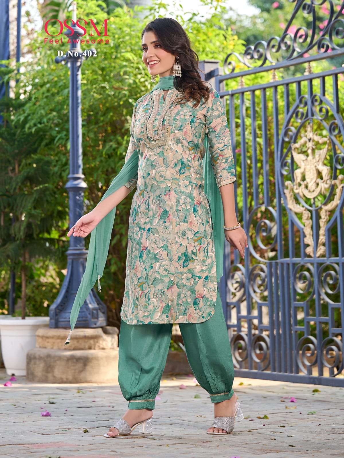  OSSM AFGHANI VOL 4 KURTI COMBO SET 