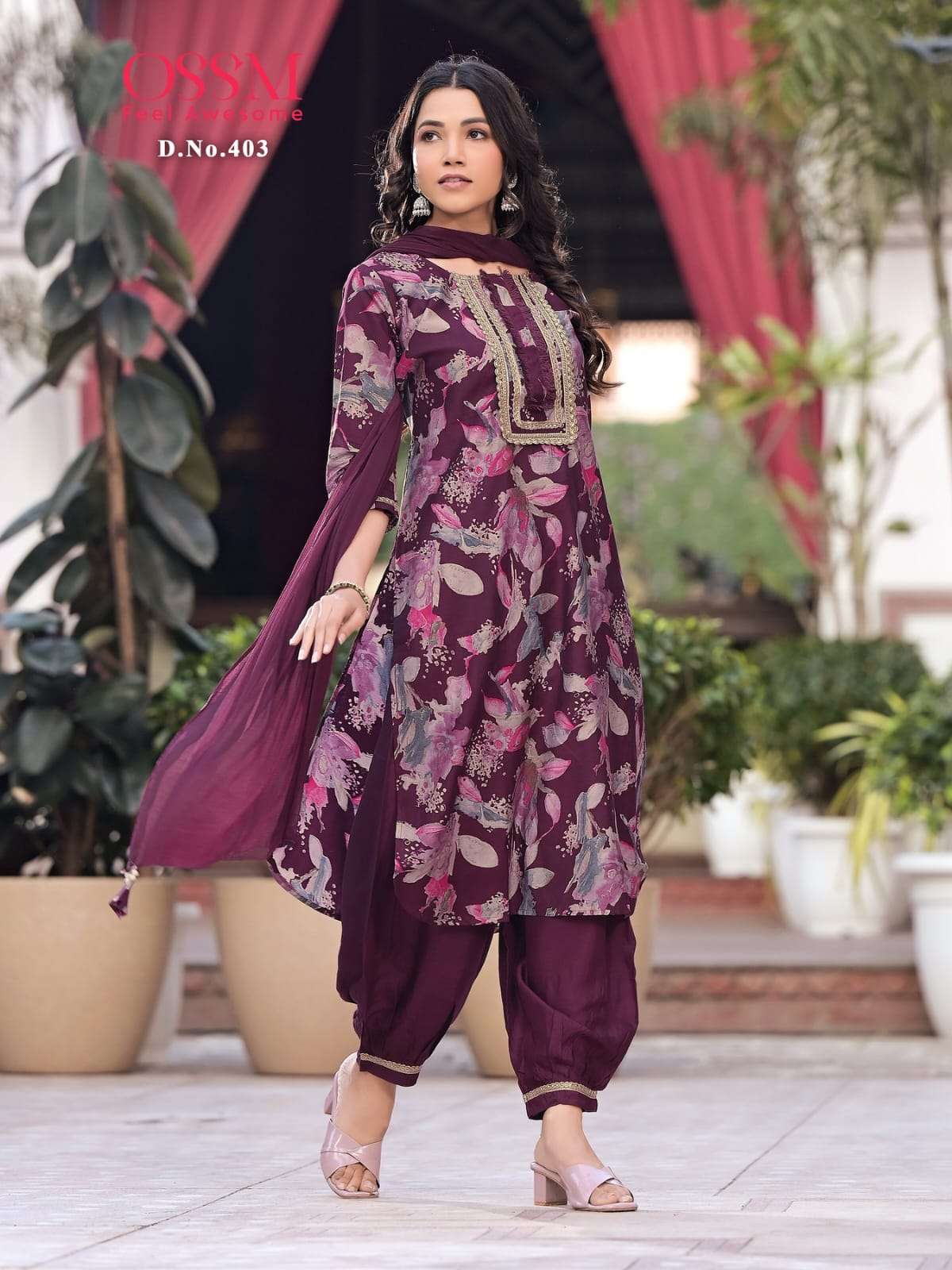  OSSM AFGHANI VOL 4 KURTI COMBO SET 
