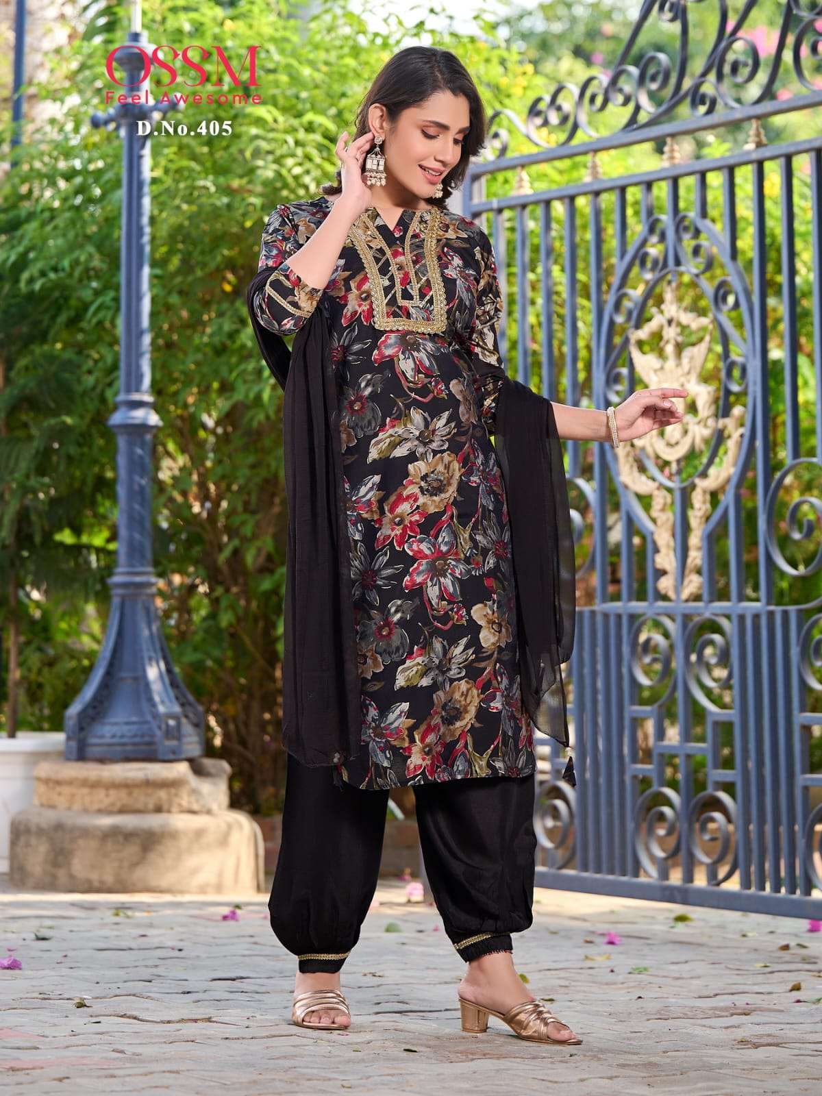  OSSM AFGHANI VOL 4 KURTI COMBO SET 