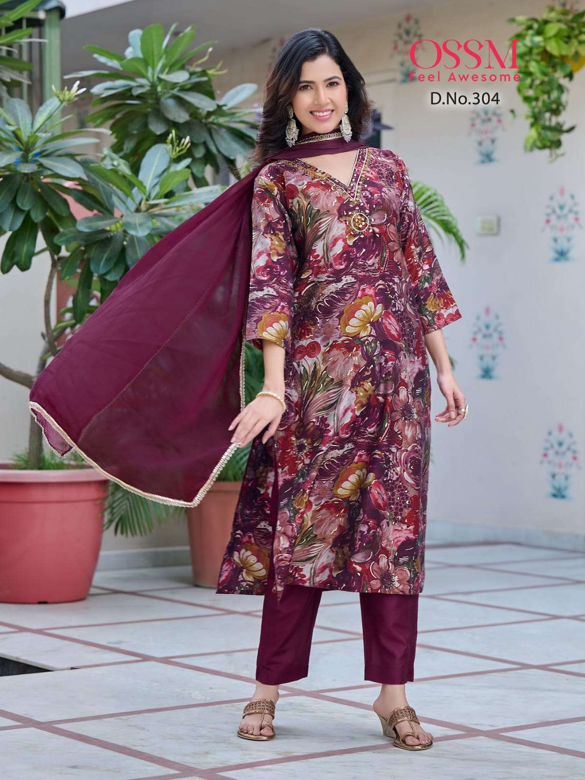 OSSM MUSKAN VOL 3 KURTI COMBO SET 