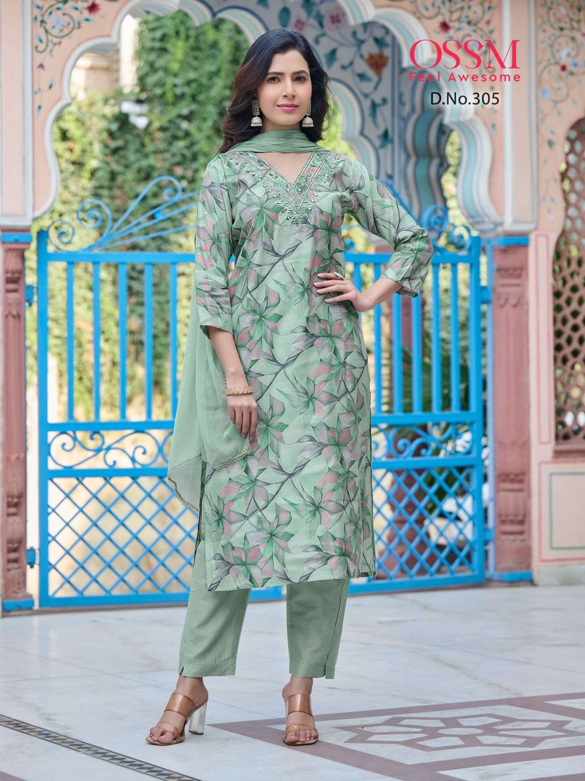 OSSM MUSKAN VOL 3 KURTI COMBO SET 