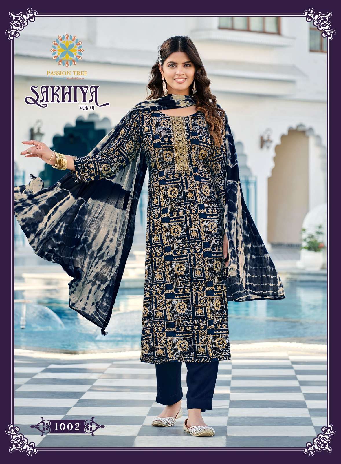 PASSION TREE SAKHIYA VOL 1 KURTI COMBO SET 