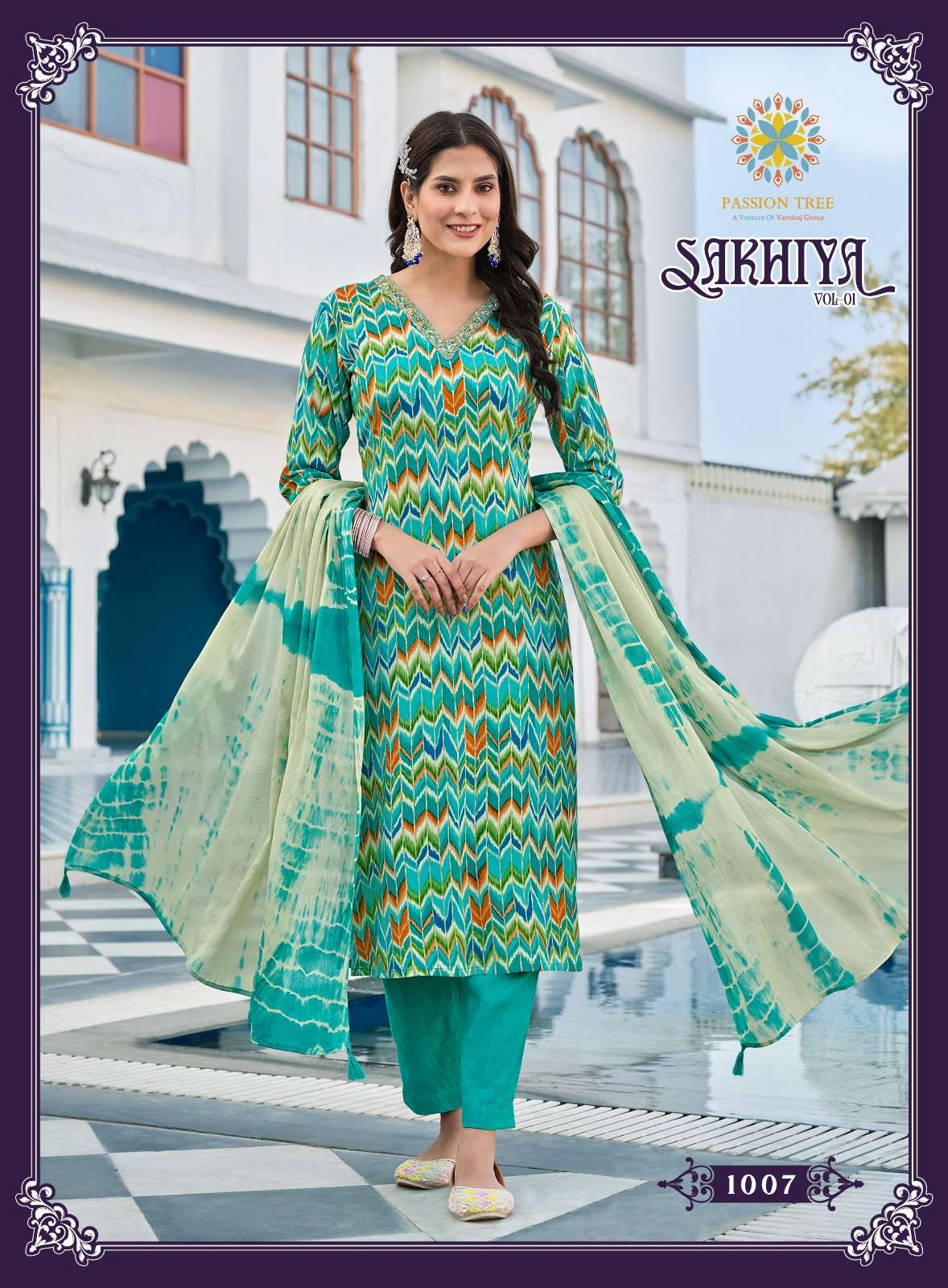 PASSION TREE SAKHIYA VOL 1 KURTI COMBO SET 