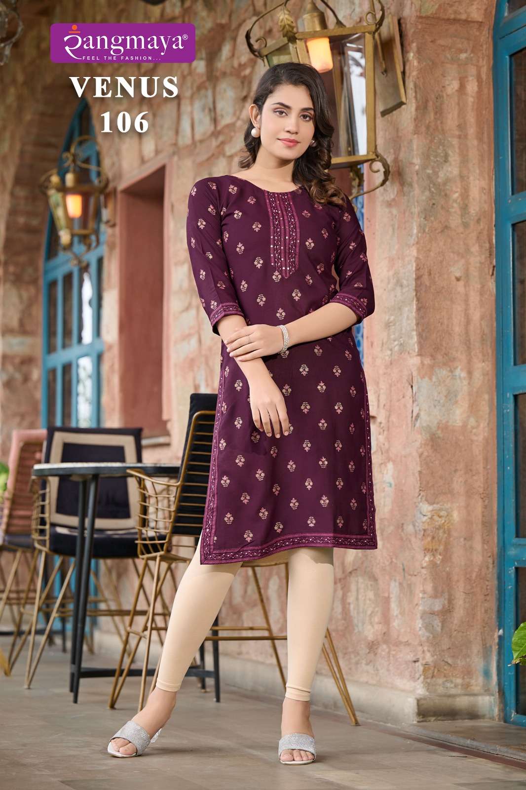 RANGMAYA VENUS LADIES RAYON KURTI