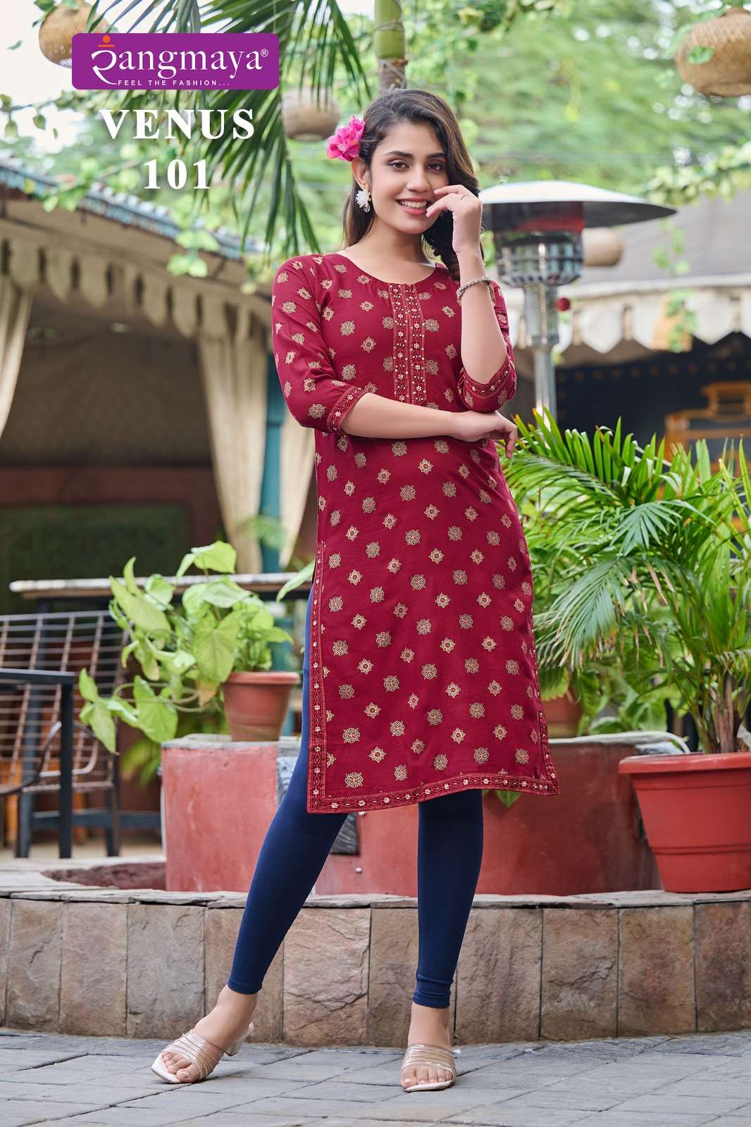RANGMAYA VENUS LADIES RAYON KURTI