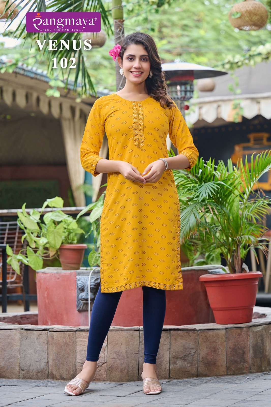 RANGMAYA VENUS LADIES RAYON KURTI