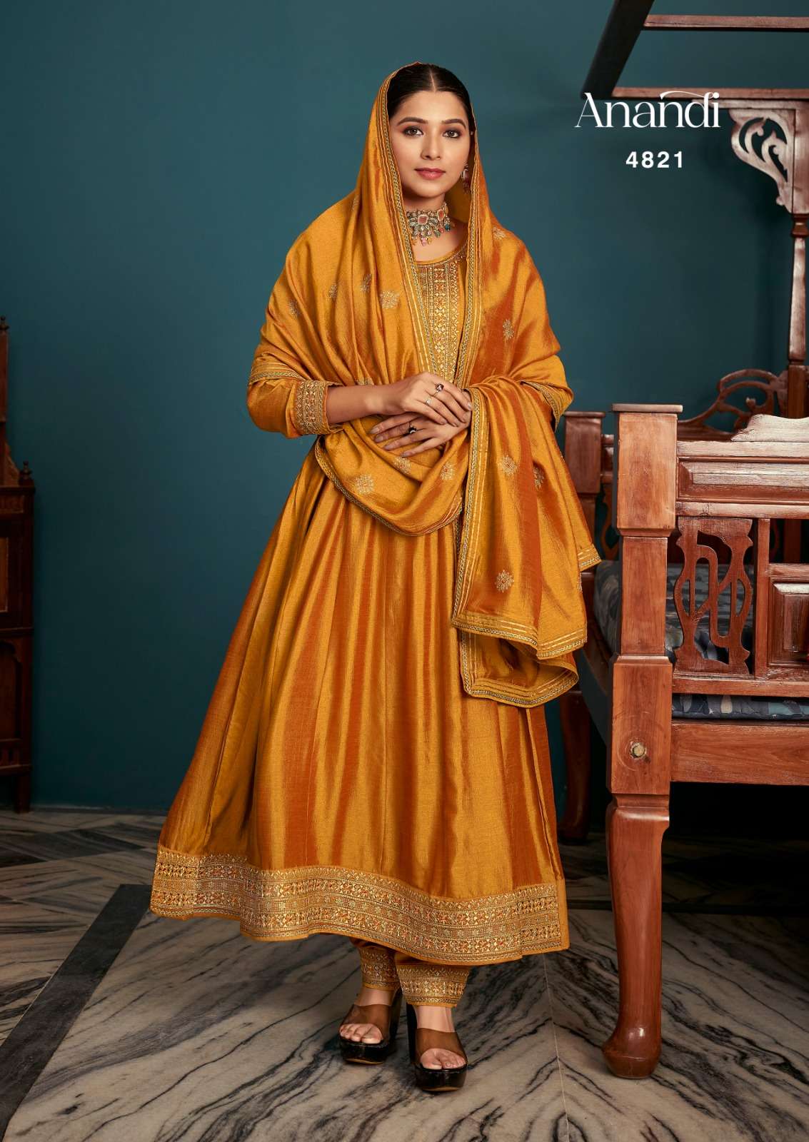   RANGOON ANANDI ANARKALI SUIT