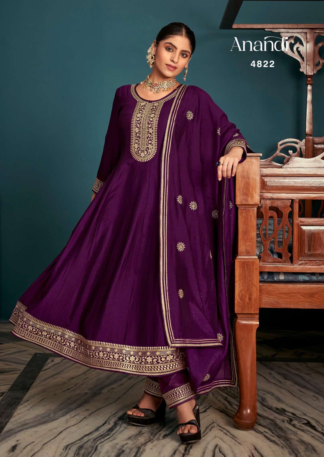   RANGOON ANANDI ANARKALI SUIT
