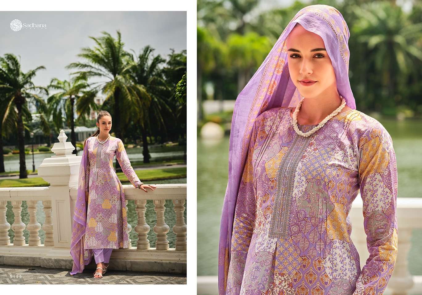  SADHANA FASHION  MEHRAAM LAWN COTTON SUIT