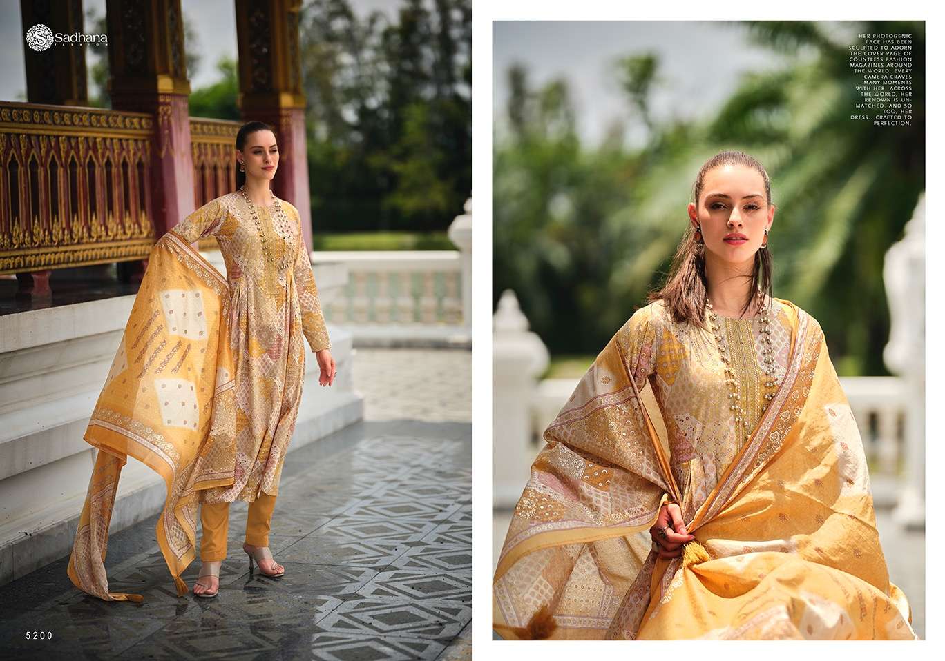  SADHANA FASHION  MEHRAAM LAWN COTTON SUIT
