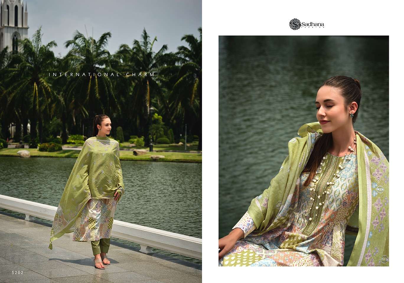  SADHANA FASHION  MEHRAAM LAWN COTTON SUIT