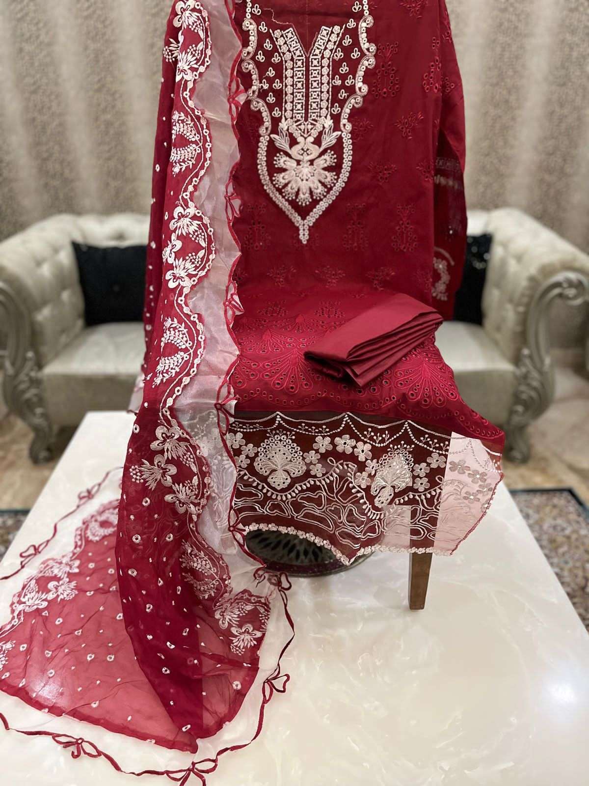 SANIYA TRENDZ D NO 1002 FANCY PAKISTANI SUIT
