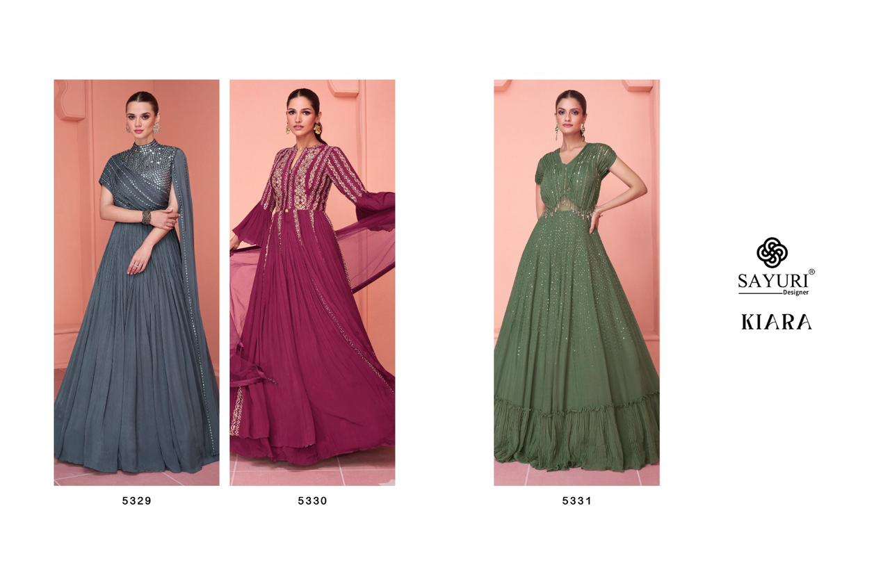  SAYURI DESIGNER KIARA HEAVY DESIGNER GOWNS