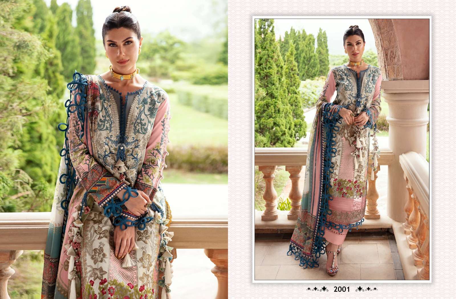 SHARADDHA DESIGNER BLISS VOL 2 LAWN COTTON SALWAR KAMEEZ 
