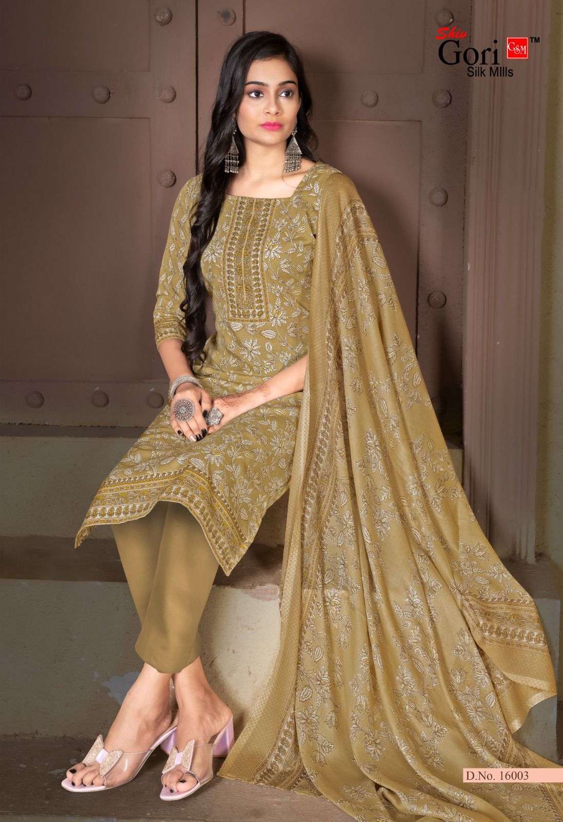 SHIV GORI SILK MILLS PAKIZAA VOL 16 COTTON DRESS MATERIALS
