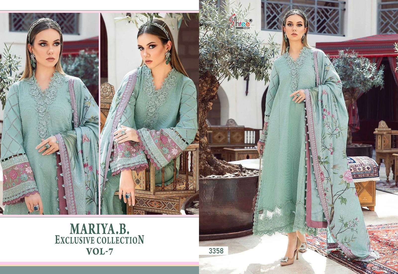 SHREE FABS MARIAB EXCLUSIVE COLLECTION VOL 7 SALWAR KAMEEZ 