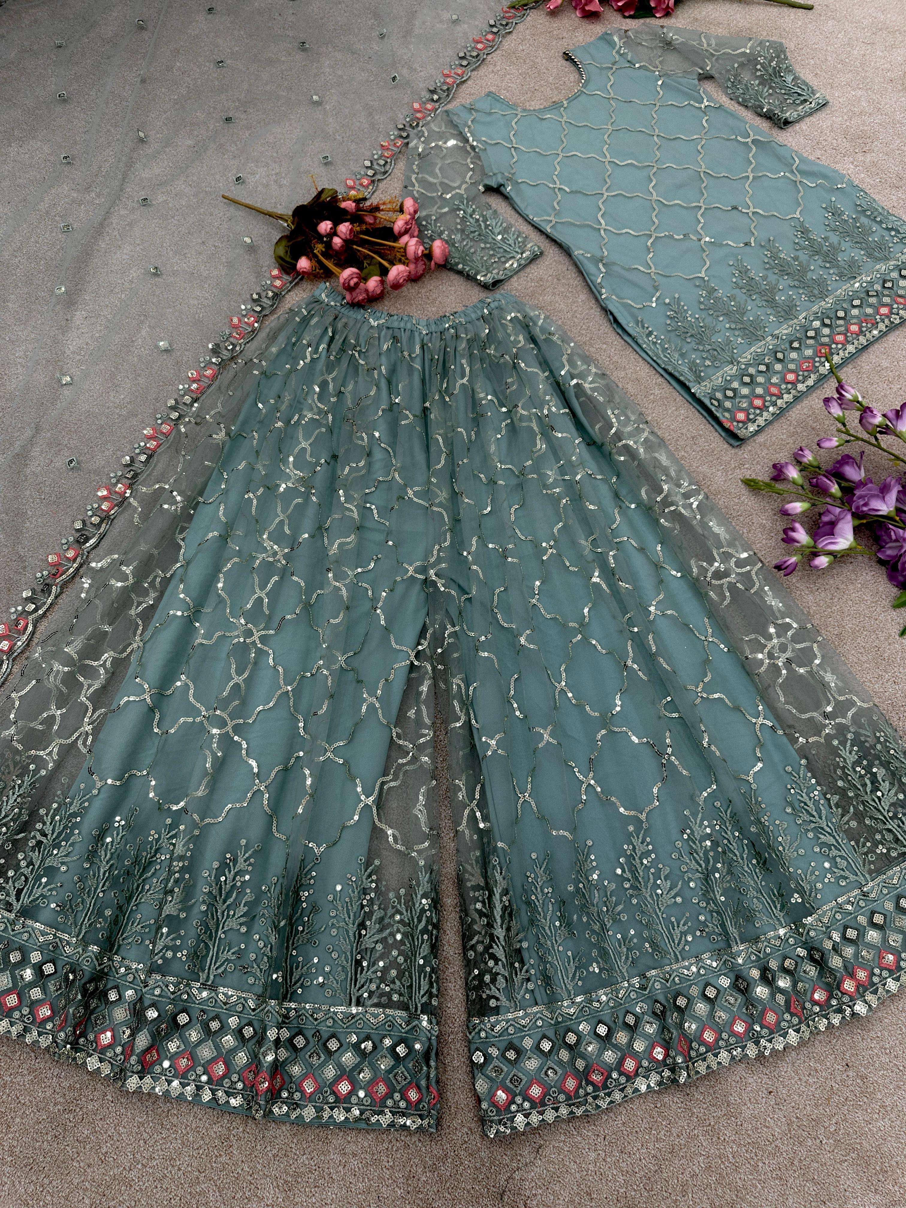SRK 5034 SHARARA SUIT