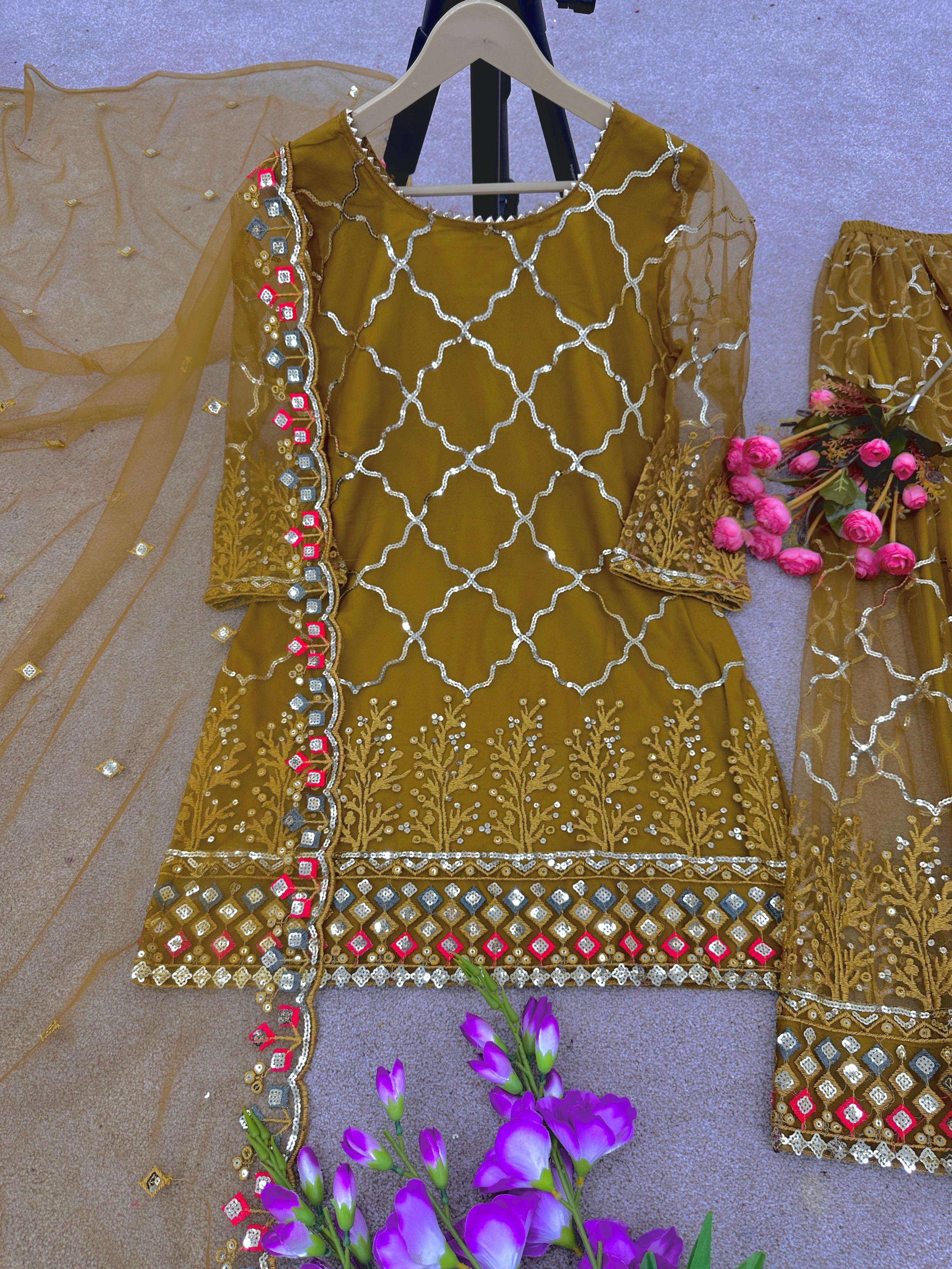 SRK 5034 SHARARA SUIT