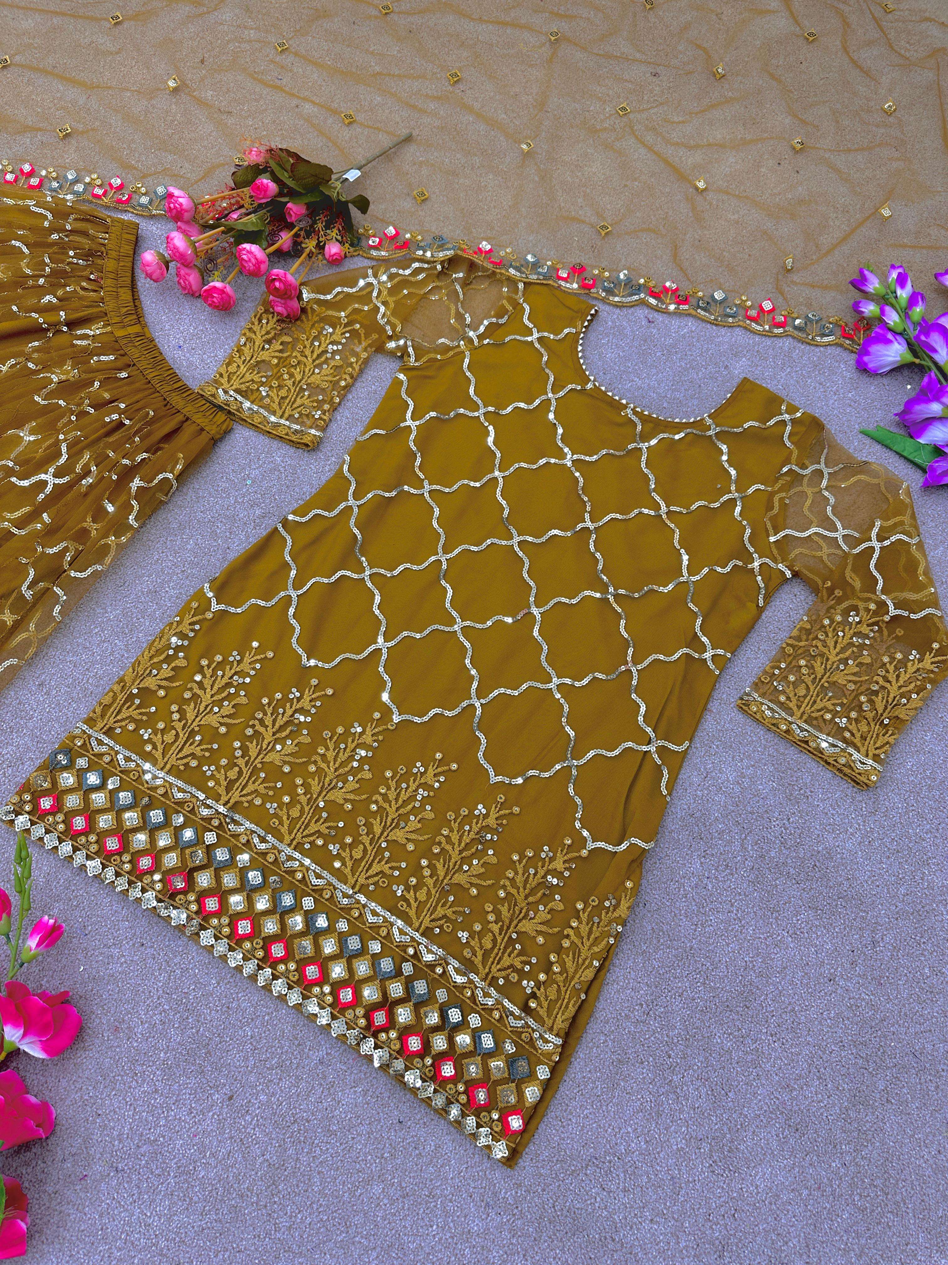 SRK 5034 SHARARA SUIT