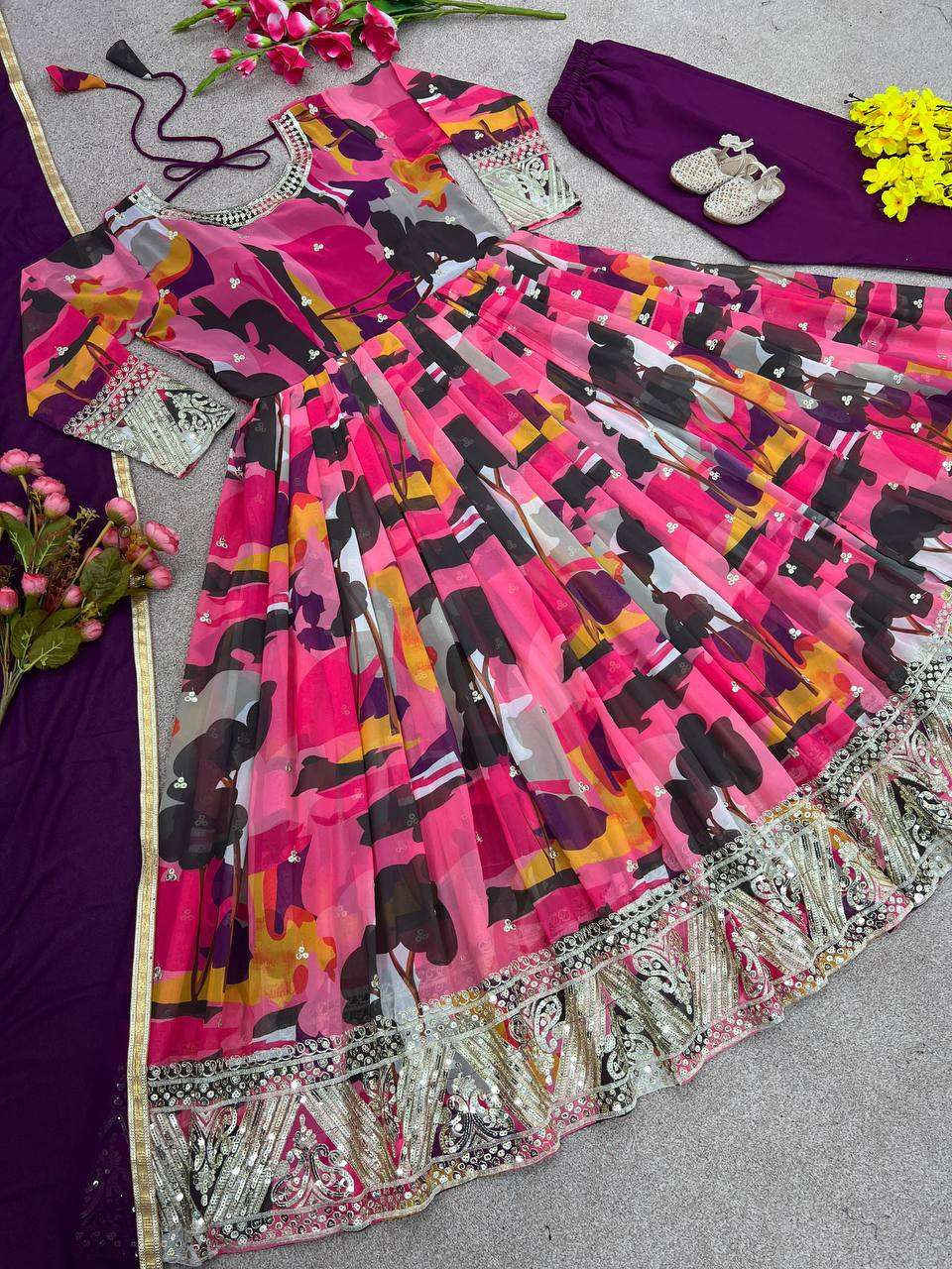 SRK 5111 ANARKALI KURTI