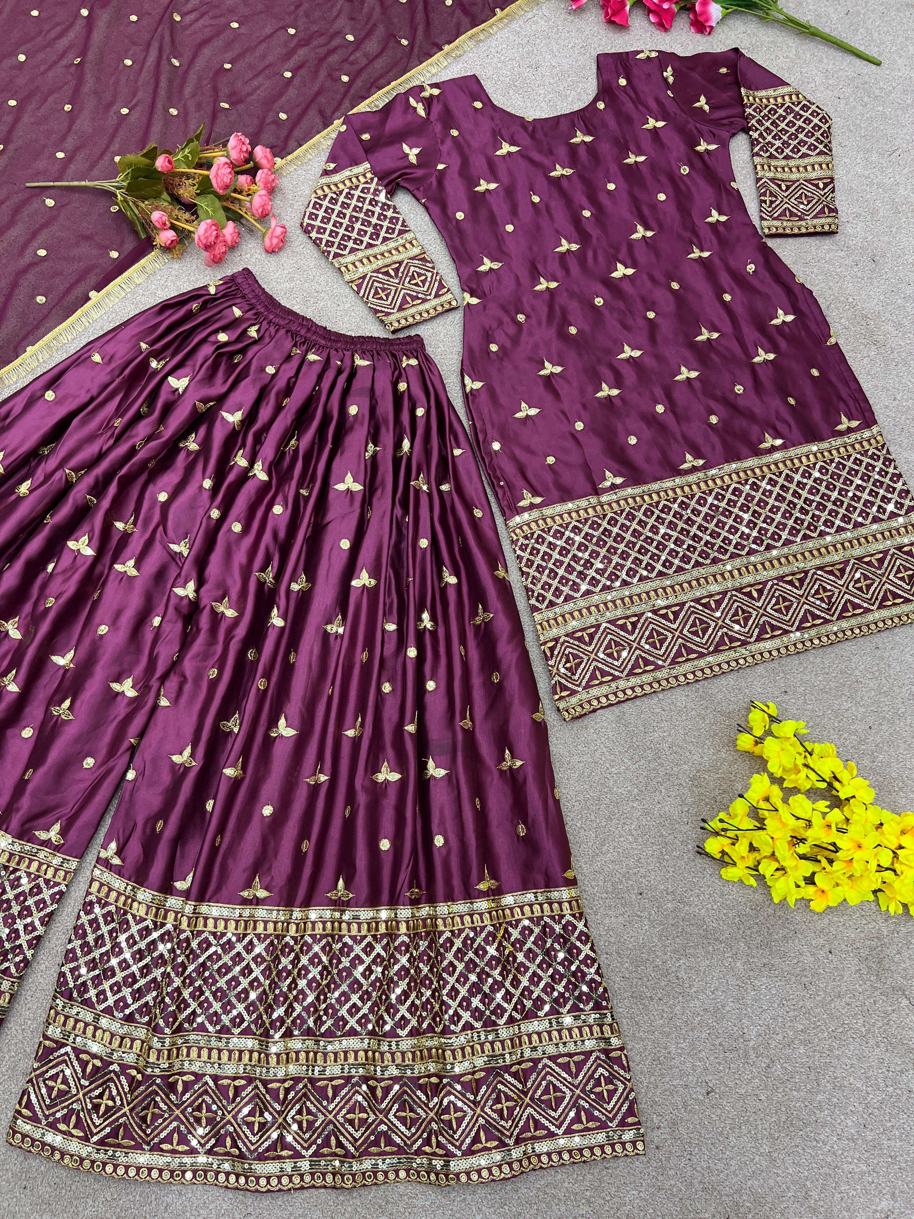 SRK 5115 SHARARA SUIT