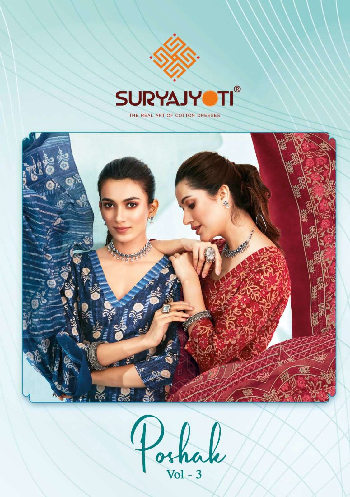SURYAJYOTI POSHAK VOL 3 KURTI COMBO SET 