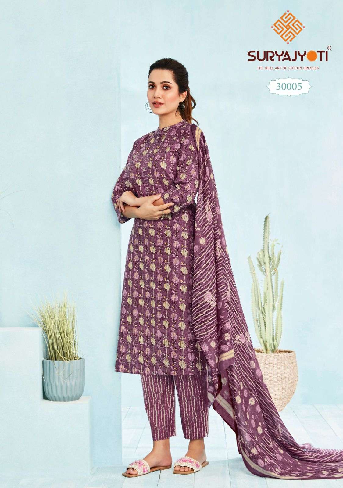 SURYAJYOTI POSHAK VOL 3 KURTI COMBO SET 