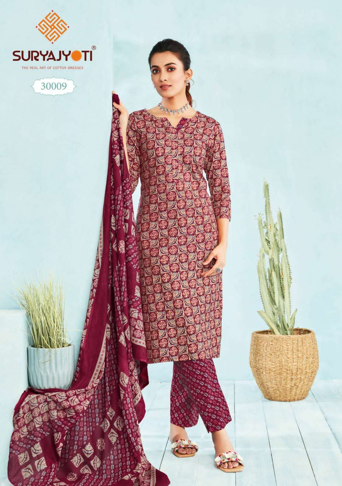 SURYAJYOTI POSHAK VOL 3 KURTI COMBO SET 
