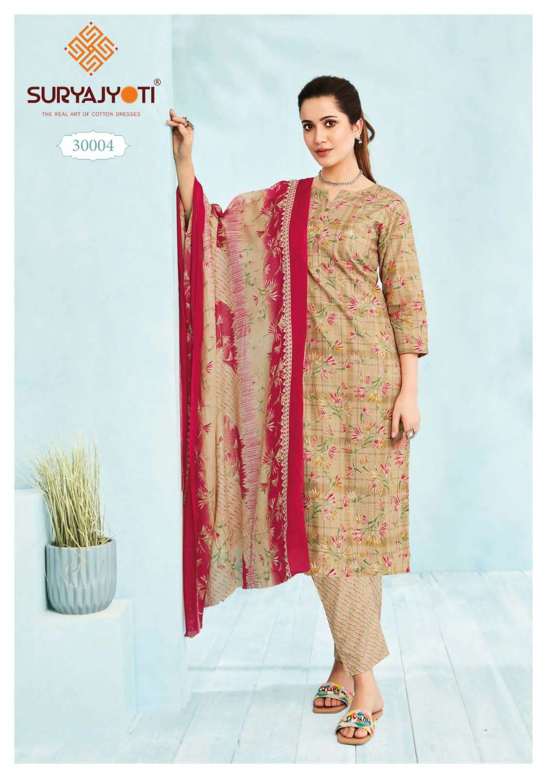 SURYAJYOTI POSHAK VOL 3 KURTI COMBO SET 