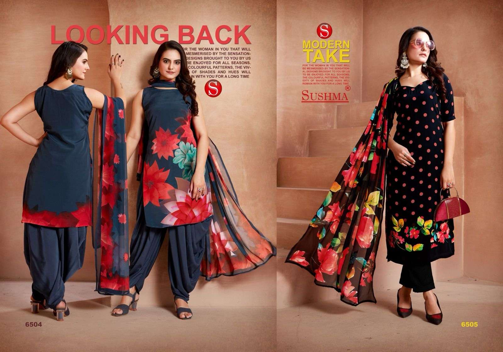 SUSHMA BEAUTIFY DIGITAL PRINT CREPE SUIT