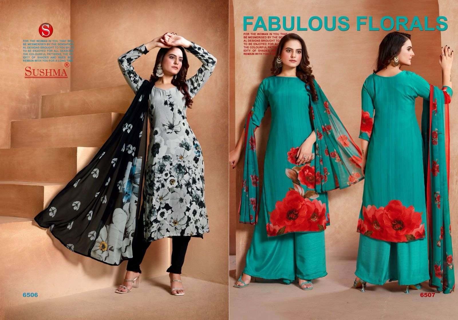 SUSHMA BEAUTIFY DIGITAL PRINT CREPE SUIT