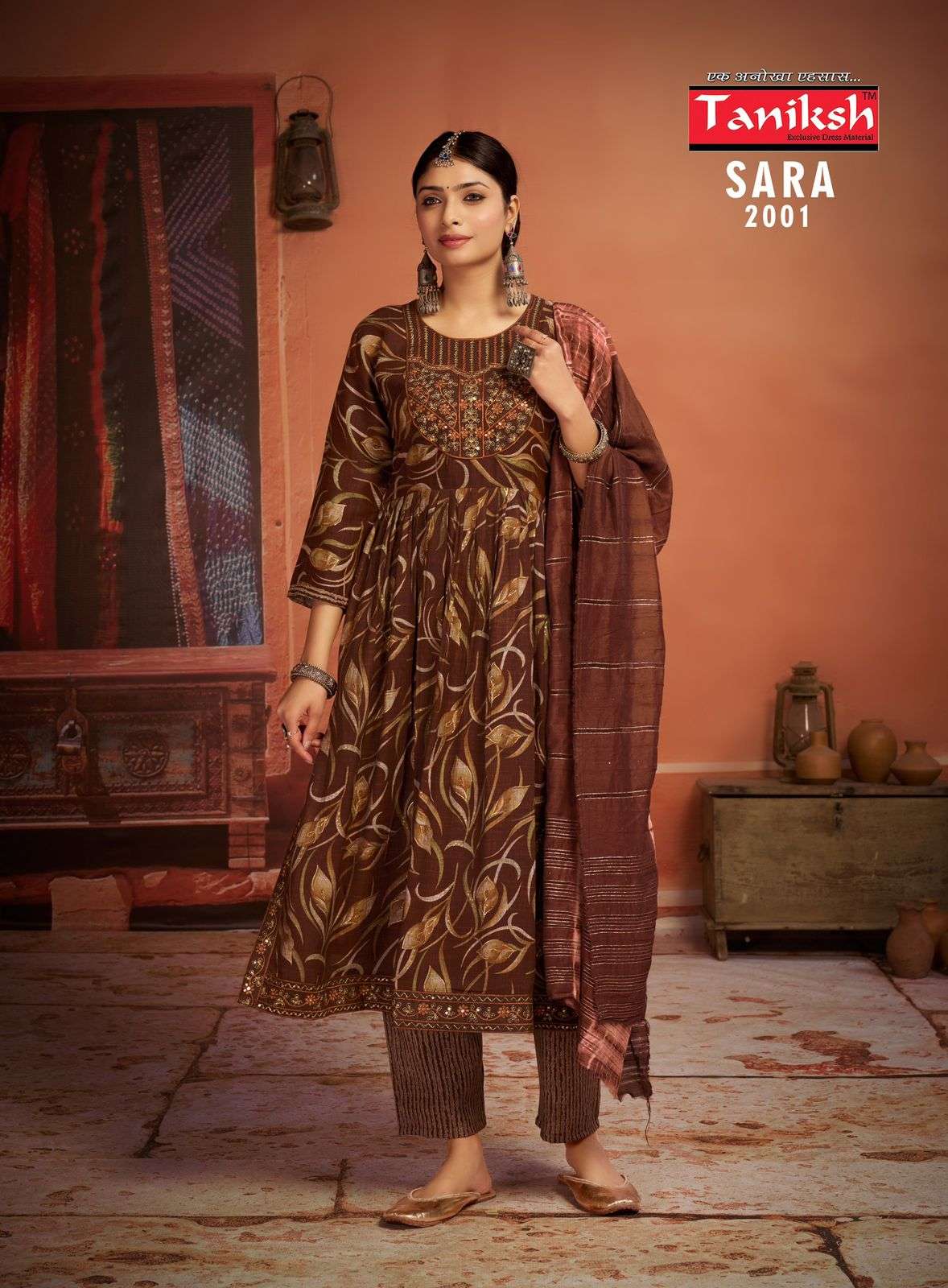 TANIKSH SARA VOL 2 NAIRA CUT PATTERN KURTI SET